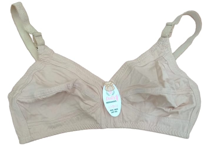 D-Cup Plain Lycra Hosiery Bra – Art 112 - Image 3