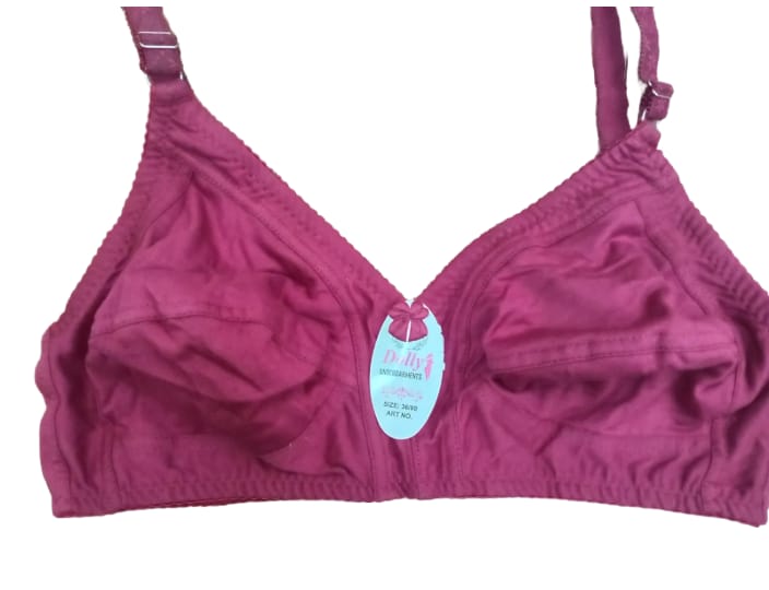 D-Cup Plain Lycra Hosiery Bra – Art 112 - Image 5