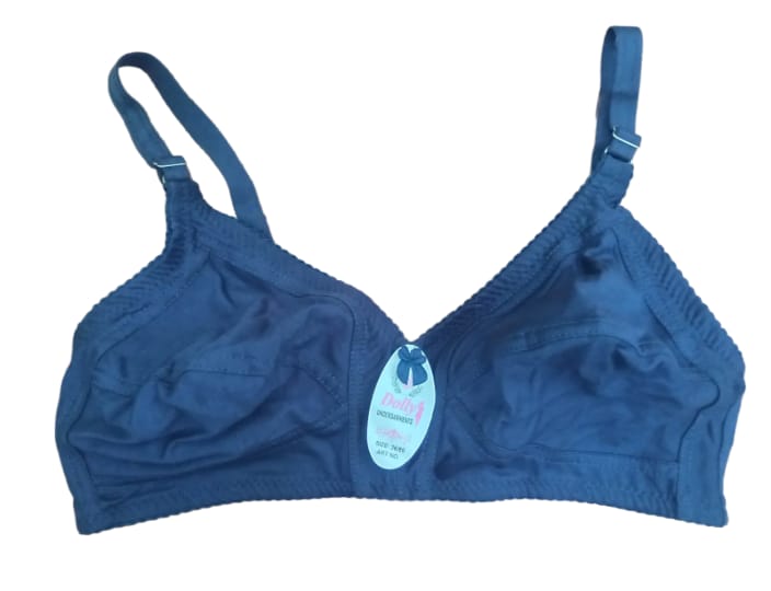 D-Cup Plain Lycra Hosiery Bra – Art 112 - Image 2